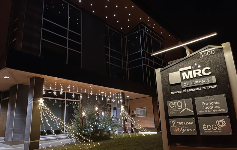 La MRC du Granit adopte un budget de 15,6 M$ pour l'année 2026