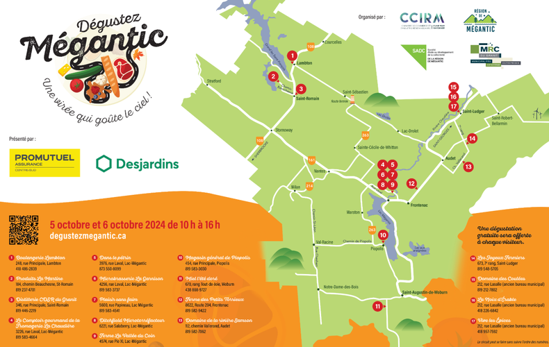 Dégustez Mégantic !